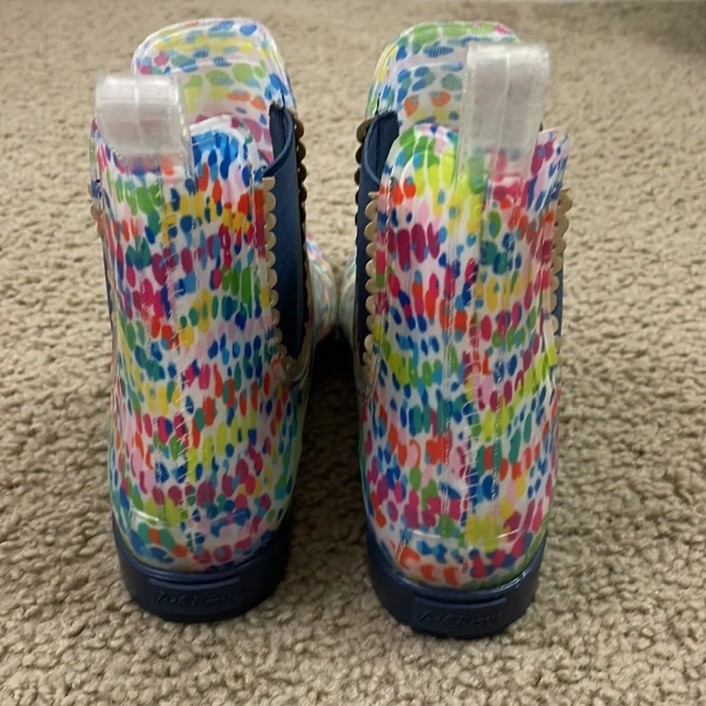 JACK ROGERS Sallie Rainbow Rain Boots
